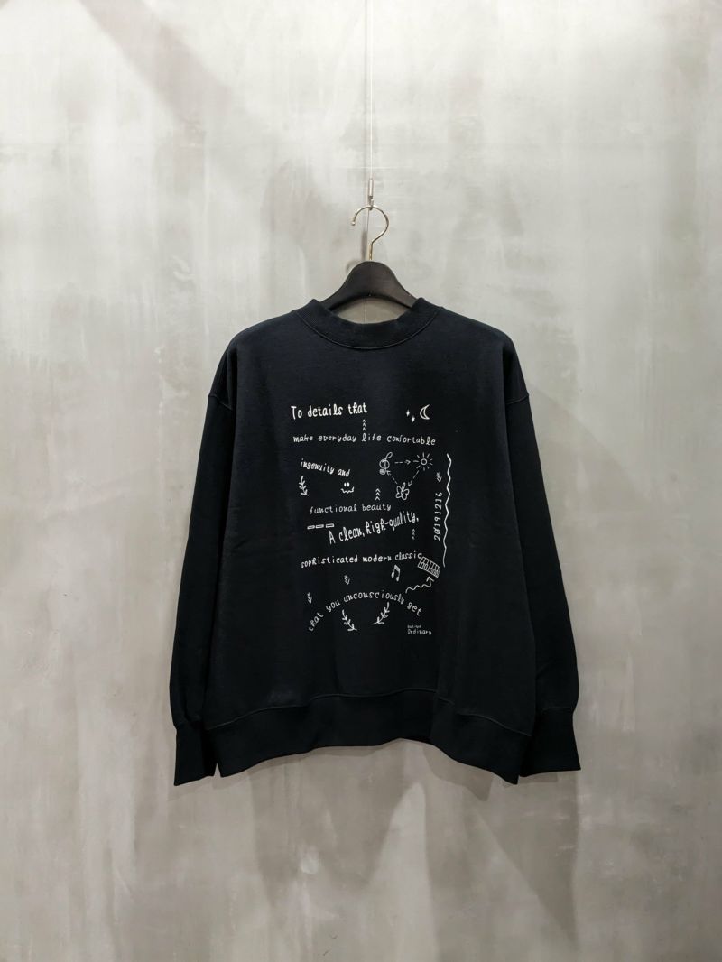 Boutique Ordinary(ブティークオーディナリー) | 70’s Graffiti Changeable sweat | BO23-423T