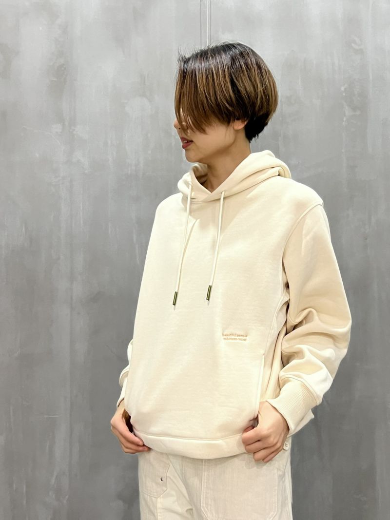 beautiful people(ビューティフルピープル) | nylon sweat pullover parka | 1335310408