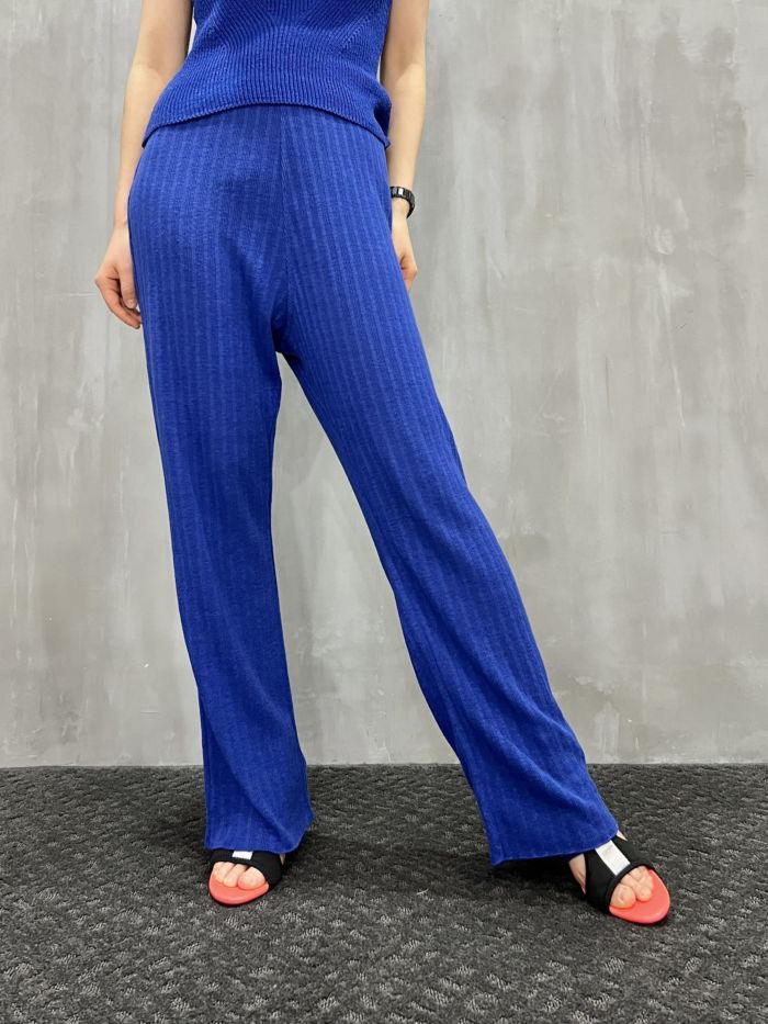 near.nippon(ニアーニッポン)|ニットストレートパンツ|218-24