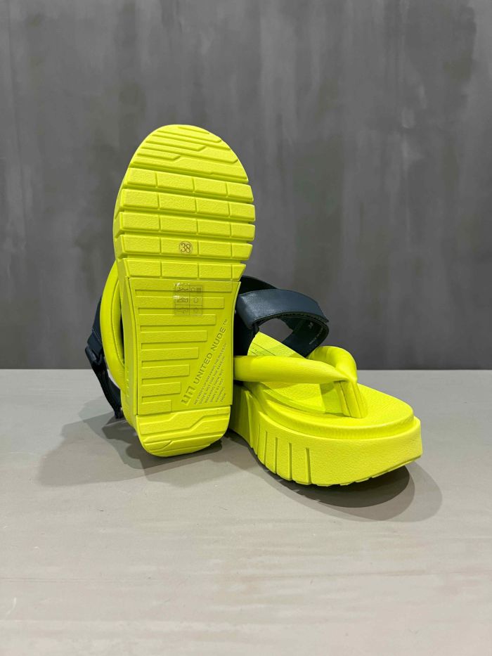 UNITED NUDE(ユナイテッドヌード)|Delta Tong Cyber Lime UNITED NUDE(ユナイテッドヌード)|Delta Tong Cyber Lime