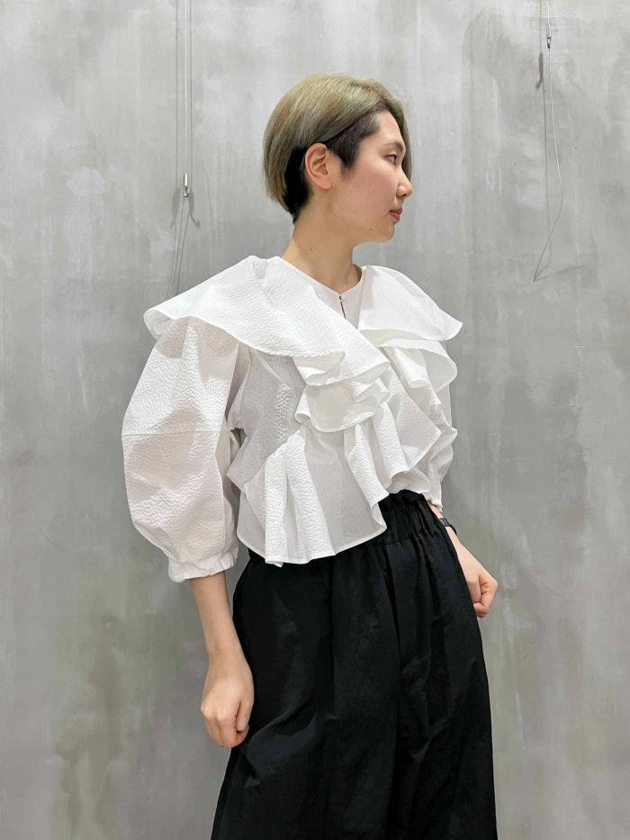 FORFORMO（フォルフォルモ）｜Frill Blouse｜724103 | MFG WEBSTORE