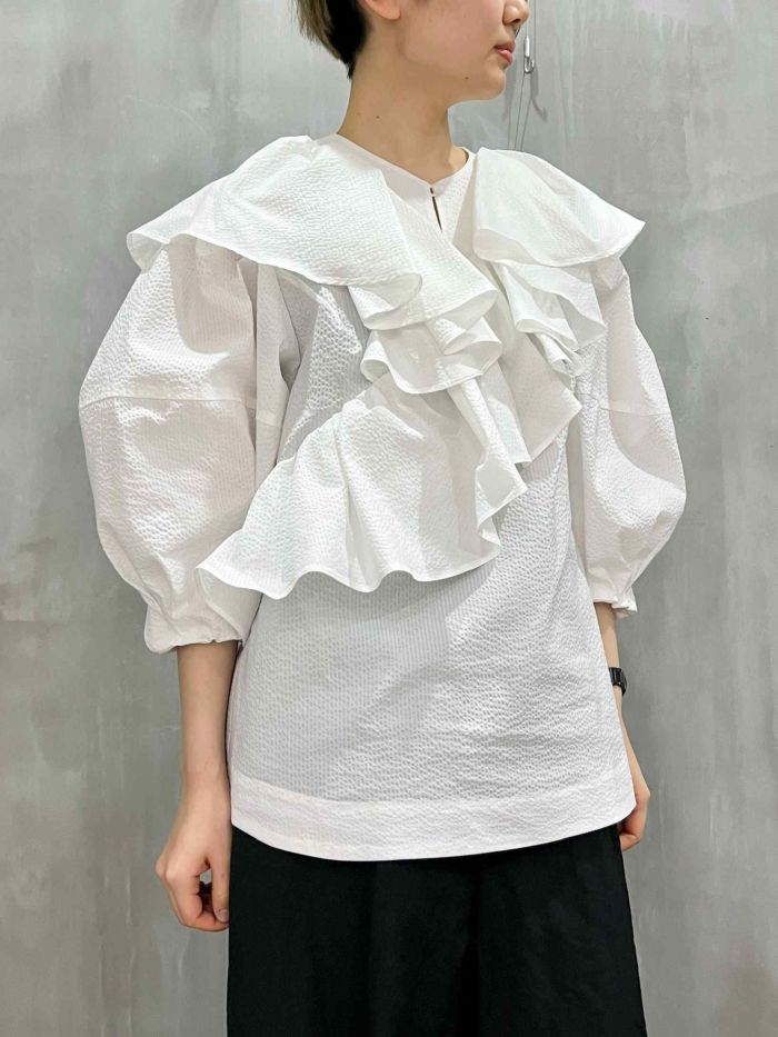FOR FORMO Frill T-shirt フリルTシャツ フォルフォルモ
