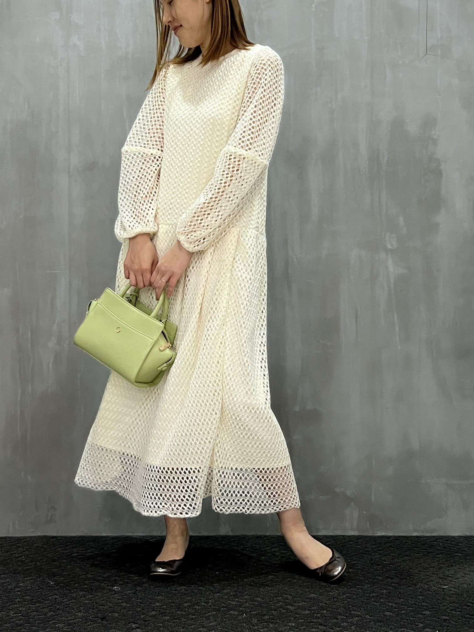 【20%OFFセール】CHIGNON(シニヨン)|レースボリュームワンピース|5641-076NH