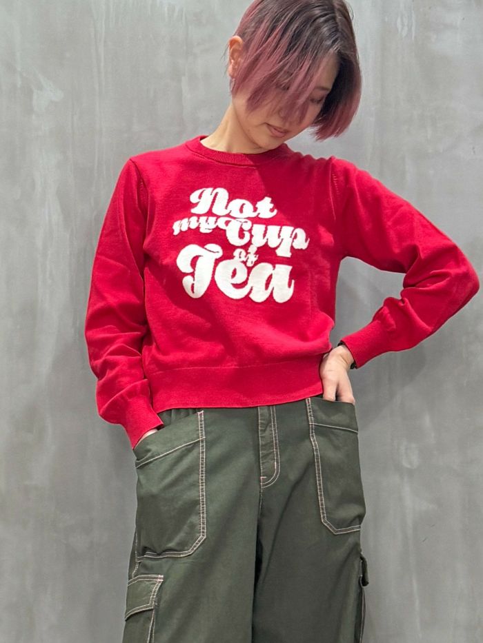 THOMAS MAGPIE(トーマスマグパイ)|12G Plain & intarsia knit|2241708