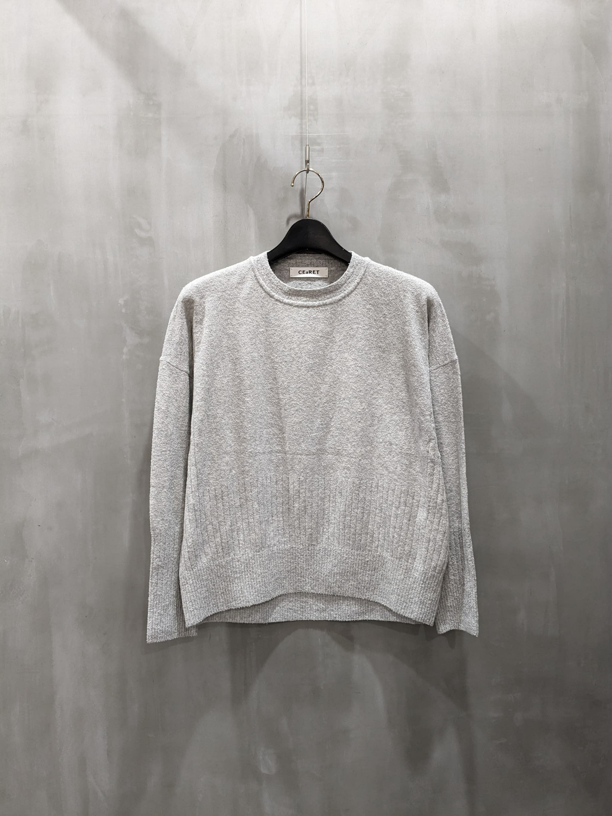 CEaRET（シーレット）｜Crew neck knit sweater｜241012