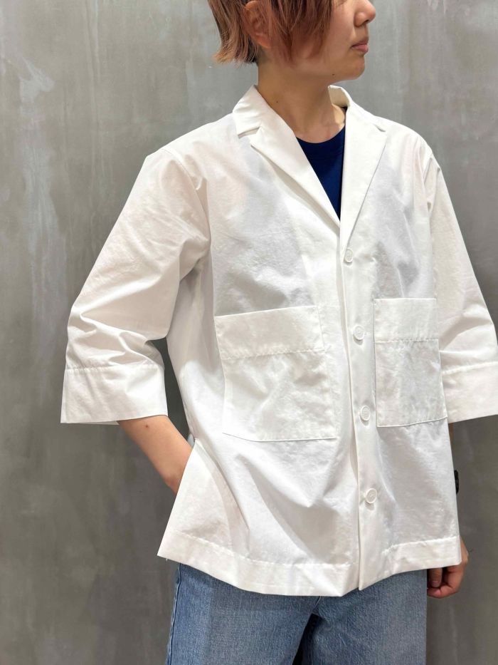【新品タグ付】ASTRAET コットンショートジャケット ホワイト ¥25300 1200025S0651_m1_a032.jpg