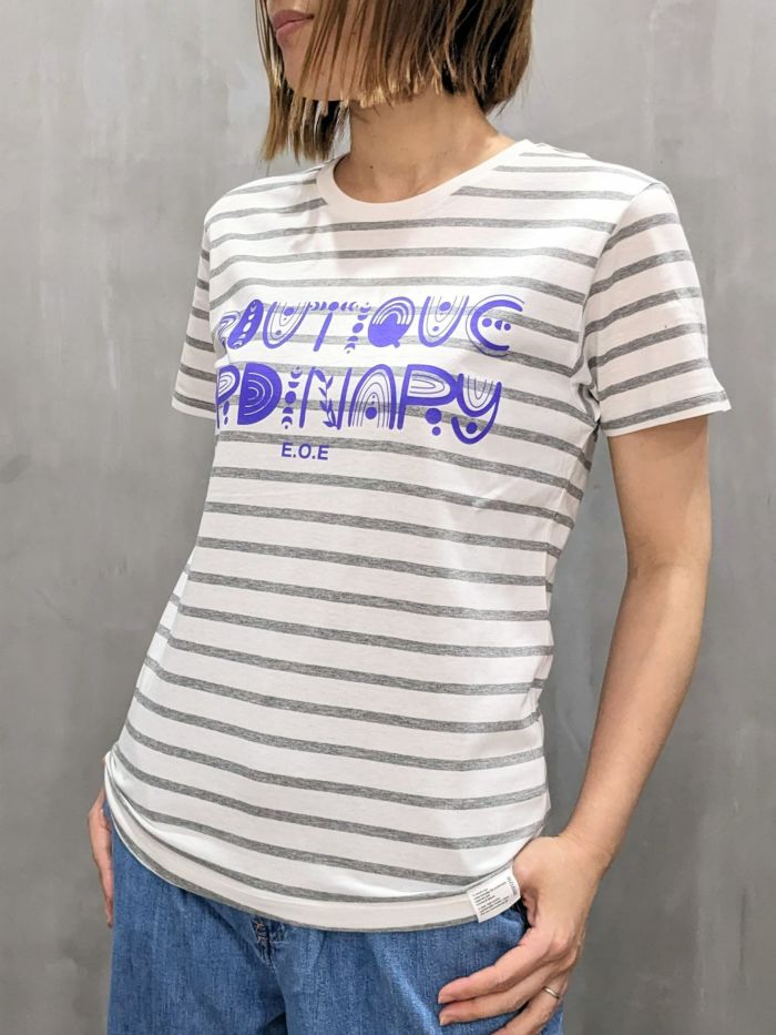 Boutique Ordinary(ブティークオーディナリー)|Border Short SleeveT|BO24-629T