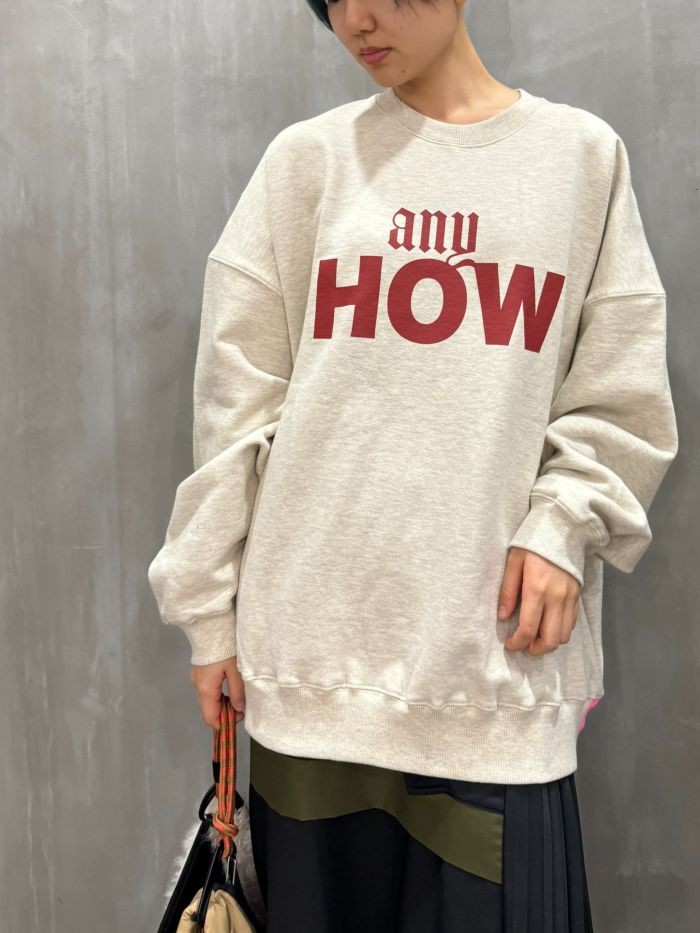 THOMAS MAGPIE（トーマスマグパイ）｜Sweat Pullover 『any HOW』｜2243873 | MFG WEBSTORE