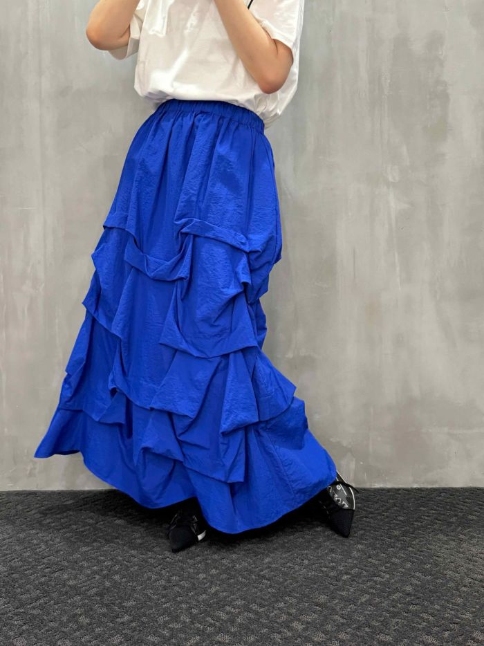 Risley（リズレー）｜Tucked skirt｜R2401-TSK644 | MFG WEBSTORE
