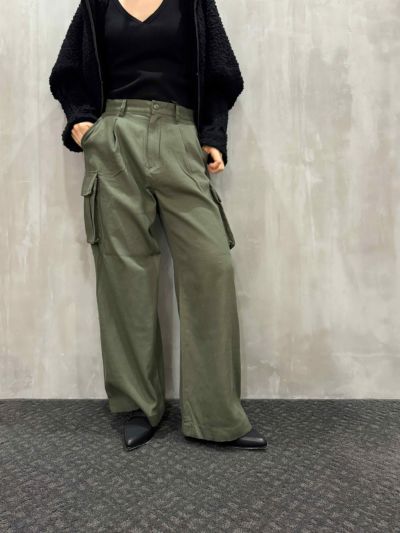 upper hights(アッパーハイツ)|W CLOTH CARGO|10JA36302