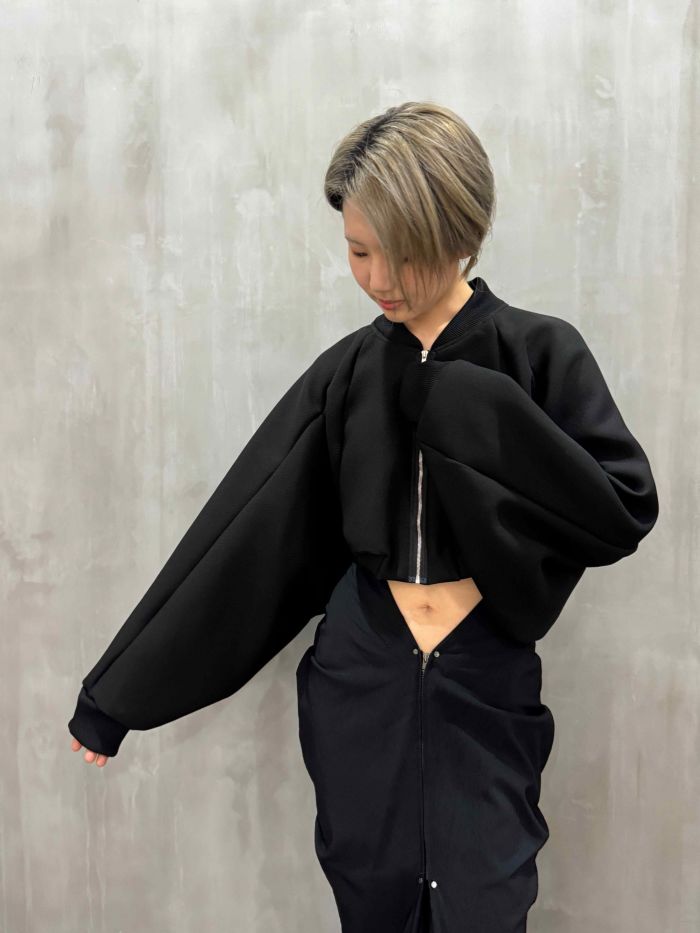 divka(ディウカ)|Bonotto SCUBA ダブルクロスボンバージャケット|DK26-SP-J05