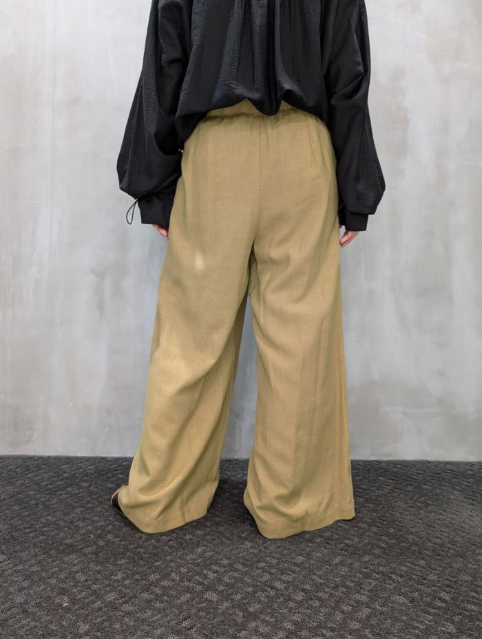 ayane 25EARLY SPRING】895131 スパンジョーゼットタックワイド