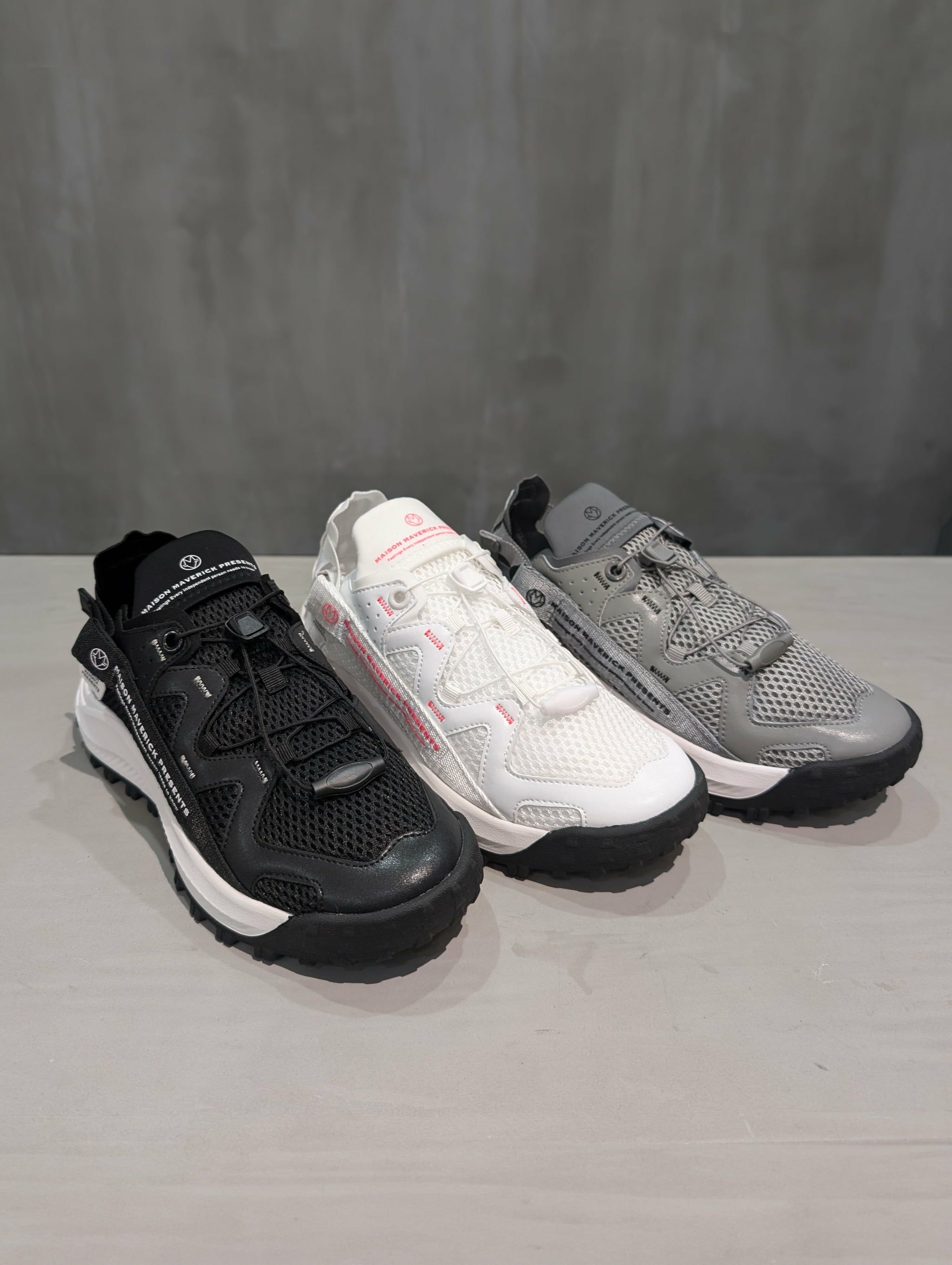 MAISON MAVERICK PRESENTS(メゾンマヴェリックプレゼンツ)|Track touch-strap sneakers|MS2452