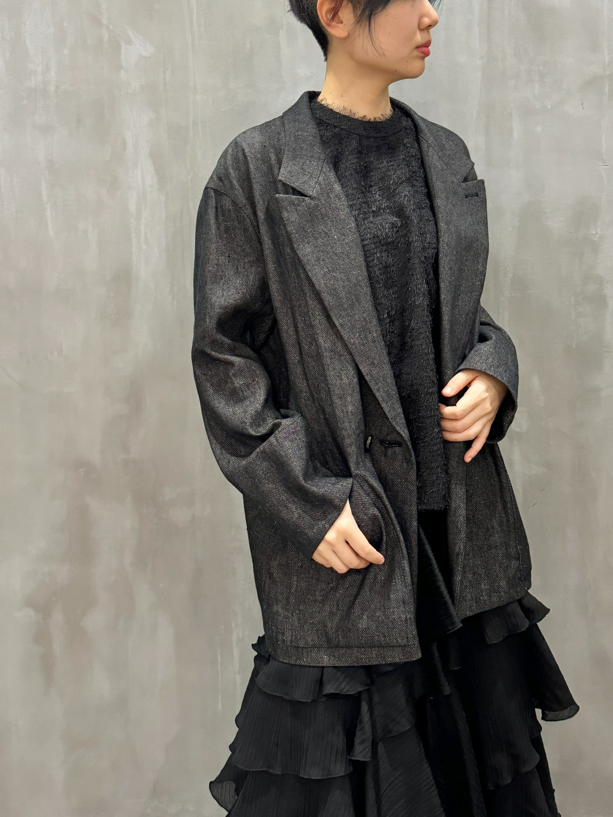 near.nippon（ニアーニッポン）｜Linen Cotton Twill Oversize Jacket｜629-2425 | MFG  WEBSTORE