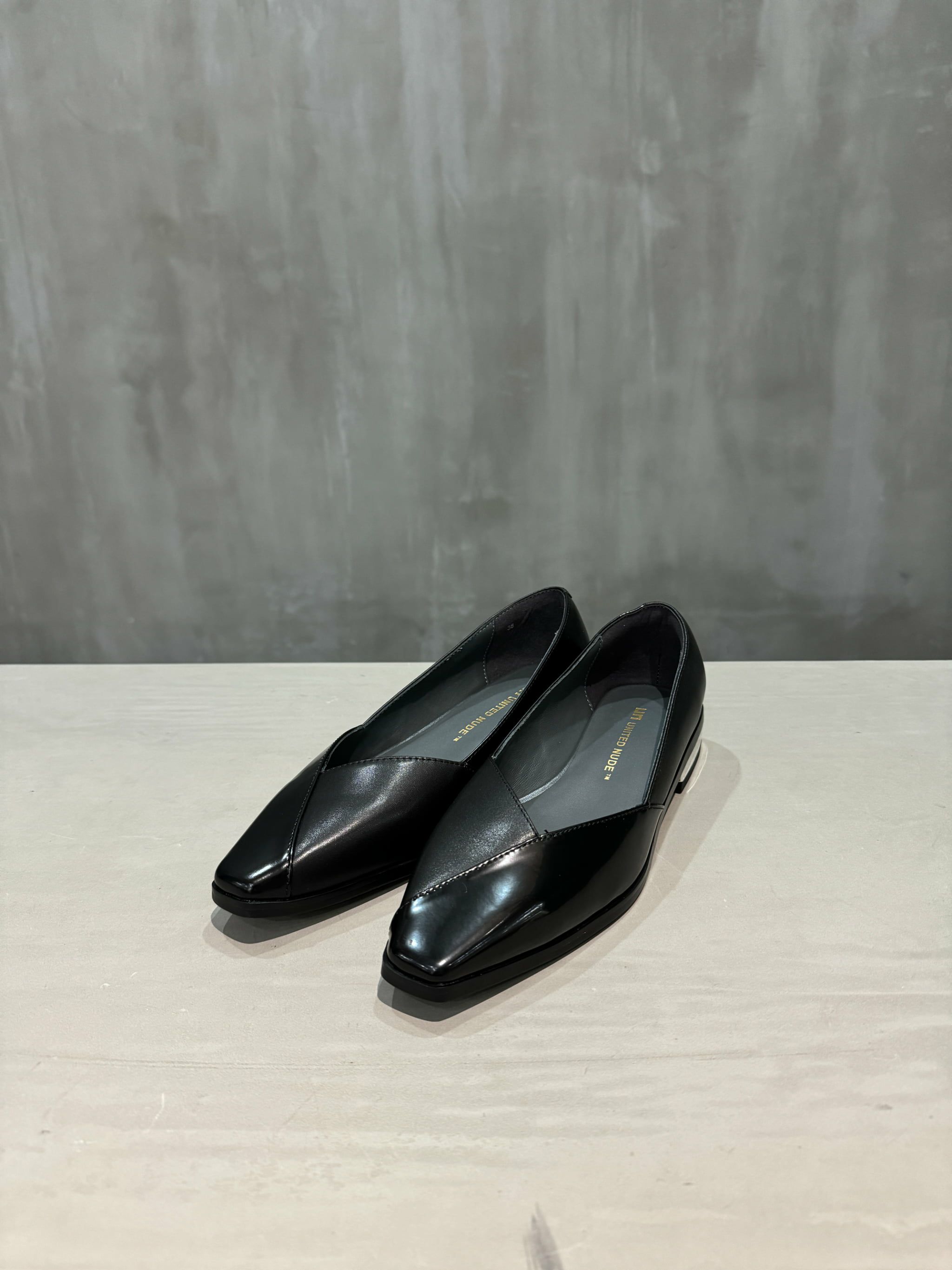 ユナイテッドヌード UNITED NUDE うらやまし パイソン柄 黒 24/38 新品 