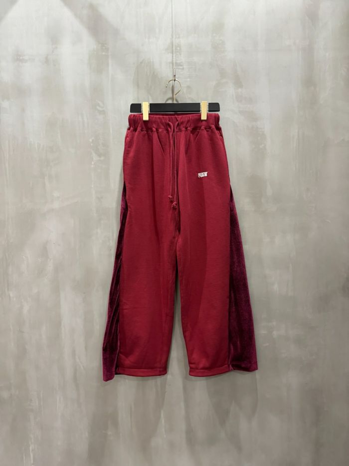 FuLaT(フラット)|サイドベロアトラックパンツ|FP002