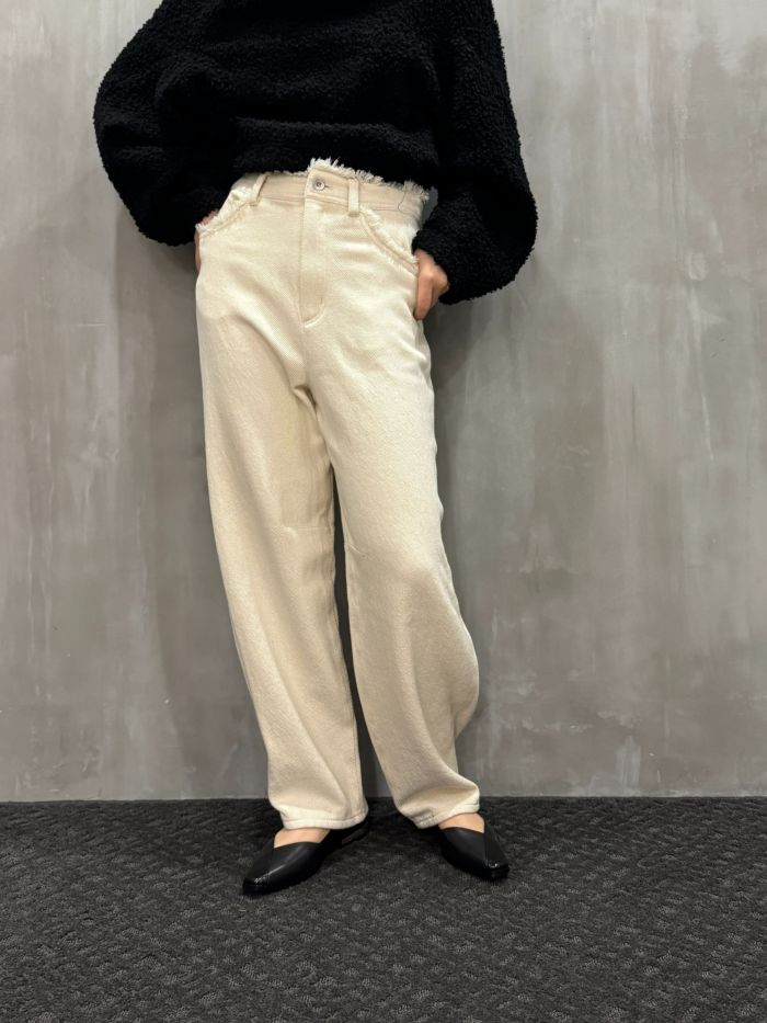 【20%OFFセール】CEaRET(シーレット)|Curve Denim Pants|243004