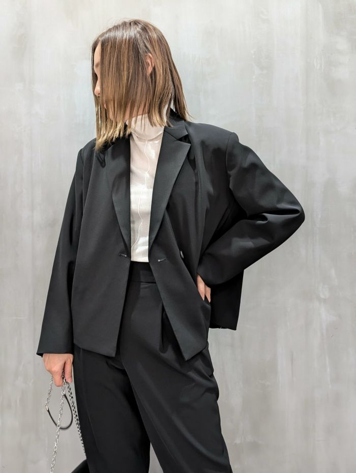 FORFORMO(フォルフォルモ)|Semi-double Short Jacket|724318