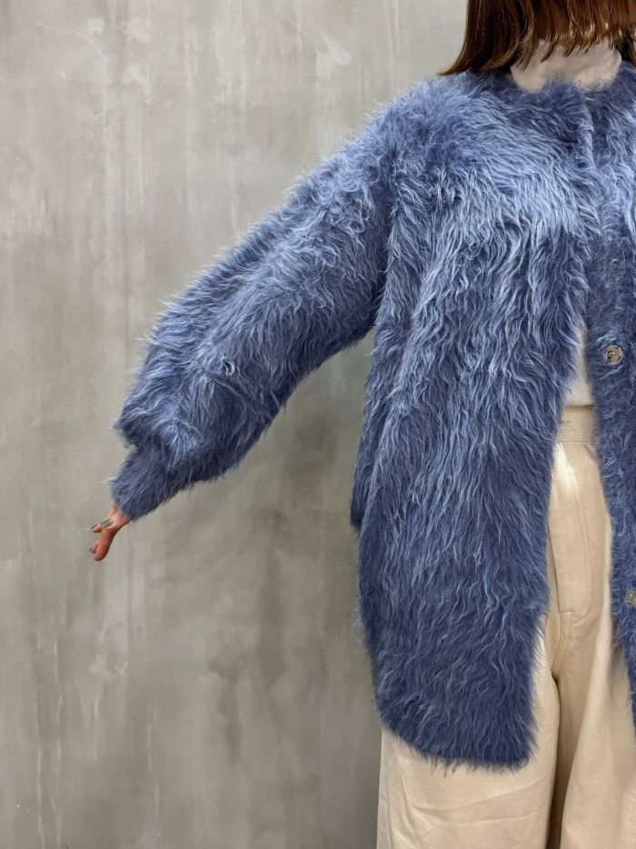 20%OFFセール】Lallia Mu（ラリア・ムー）｜シャギーニットコーディ