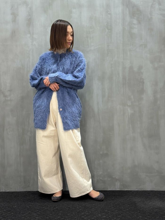 20%OFFセール】Lallia Mu（ラリア・ムー）｜シャギーニットコーディ