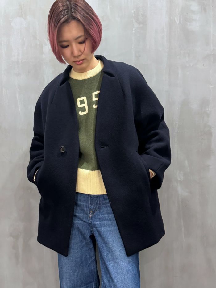 near.nippon(ニアーニッポン)|パイルメルトン ショートコート|743-2425