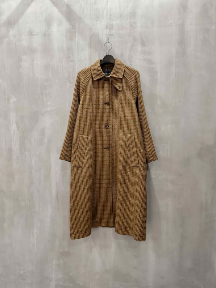 【20%OFFセール】BEATING HEART(ビーティングハート)|チェックロングウールコート|BC004K2