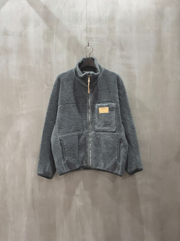 beautiful people(ビューティフルピープル)|cotton garment dye boa blouson|1435302008