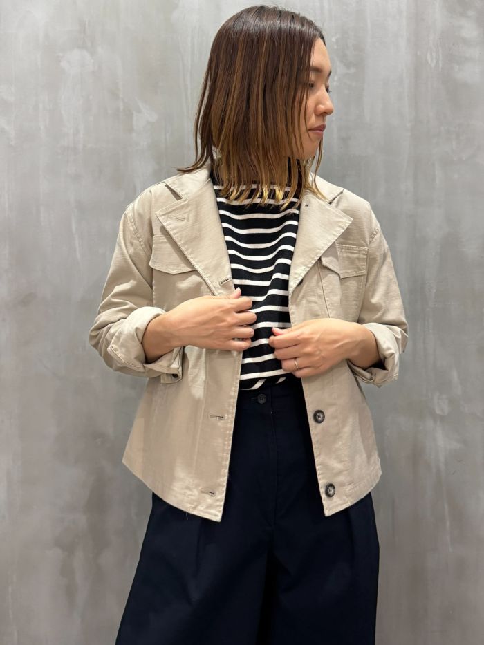 【20%OFFセール】De bon coer(ドゥボンクール)|ミリタリージャケット|31350