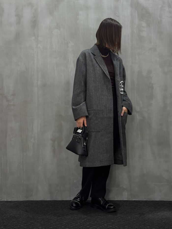 THOMAS MAGPIE（トーマスマグパイ）｜T/W Herringbone Long Coat