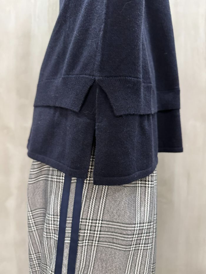 CEaRET◆ハイネックニットプルオーバー/ニット・セーター(厚手)/2/ポリエステル/GRY/244006// CEaRET(シーレット) / ハイネックニットプルオーバー/ニット