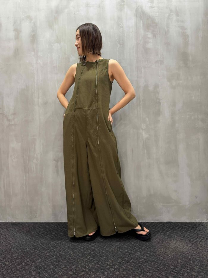 beautiful people(ビューティフルピープル)|tropical wool flight jump suit|1525104011