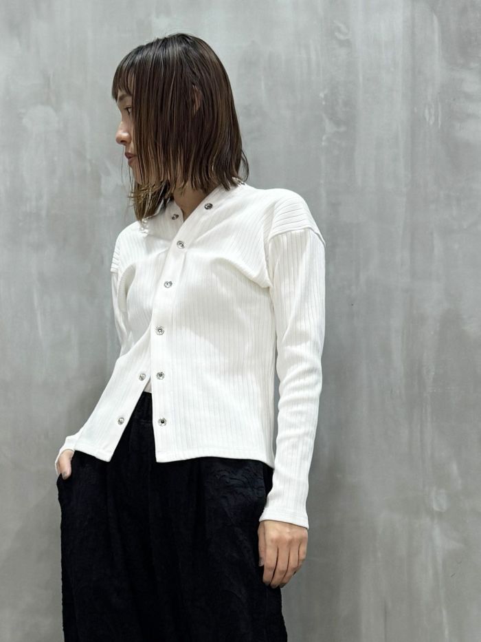 beautiful people(ビューティフルピープル)|remove needle rib back and front top|1525310020