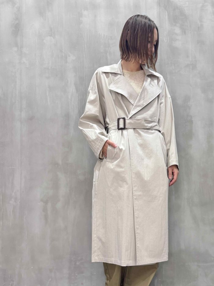 【20%OFFセール】CHIGNON(シニヨン)|ロングトレンチコート|4546-503MK