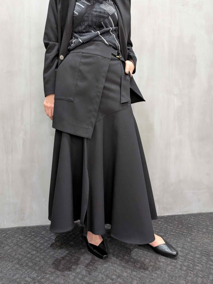 RISLEY(リズレー)|Wrapped skirt|R2403-RSK744