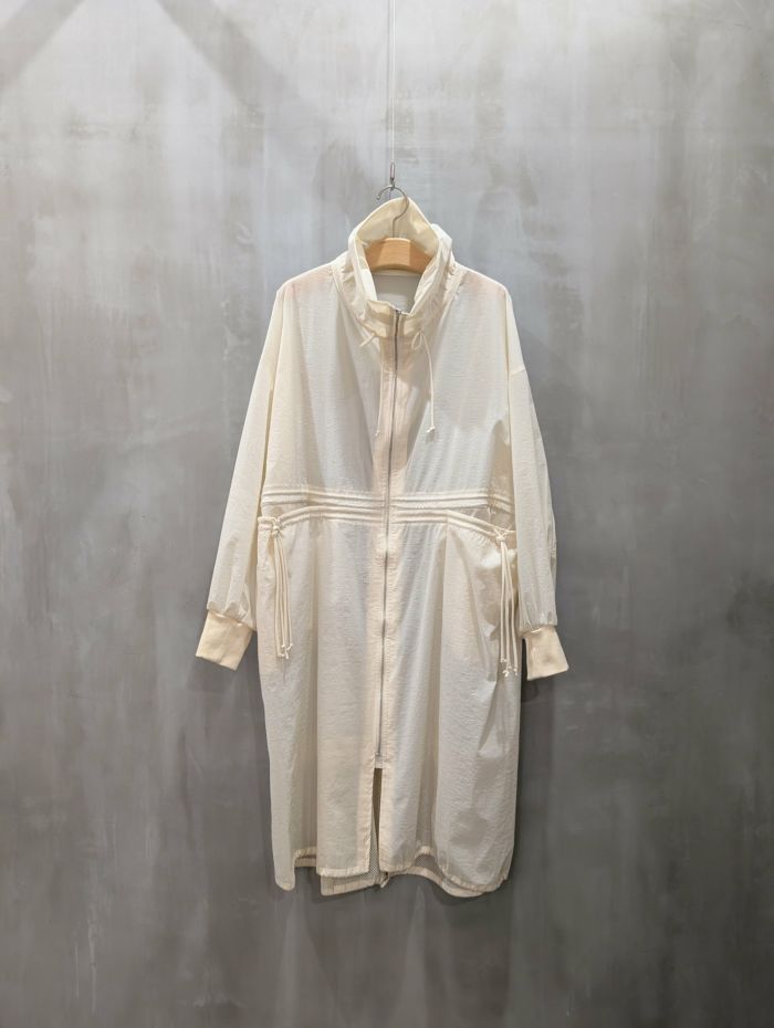 Lallia Mu(ラリア・ムー)|ストレッチシアーロングコート|2511110