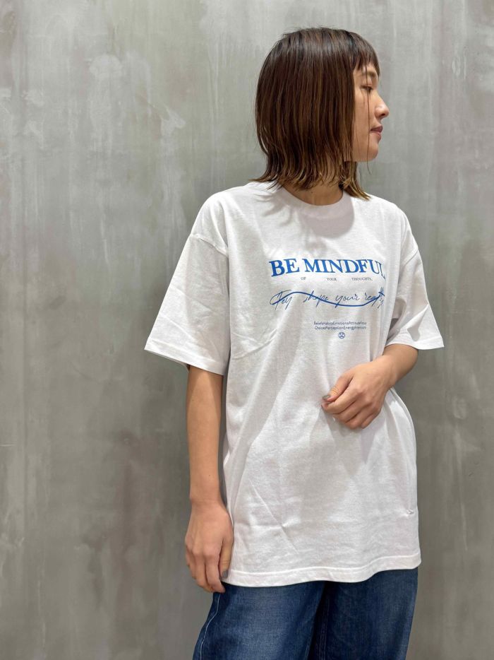 MAISON SPECIAL(メゾンスペシャル)|BE MINDFUL Logo T-shirt|21251415312
