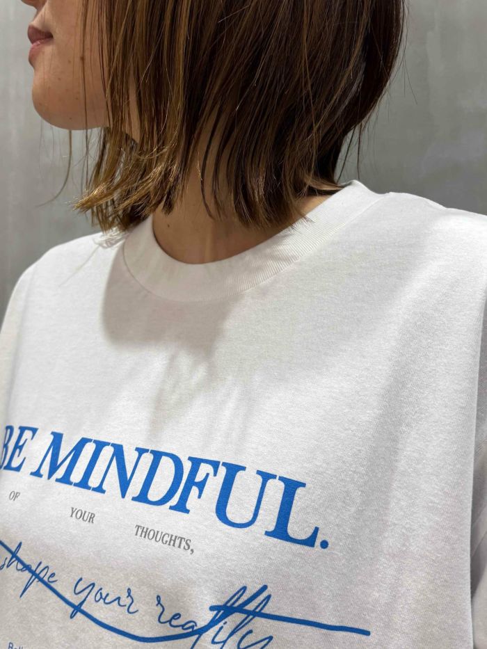 MAISON SPECIAL（メゾンスペシャル）｜BE MINDFUL Logo T-shirt