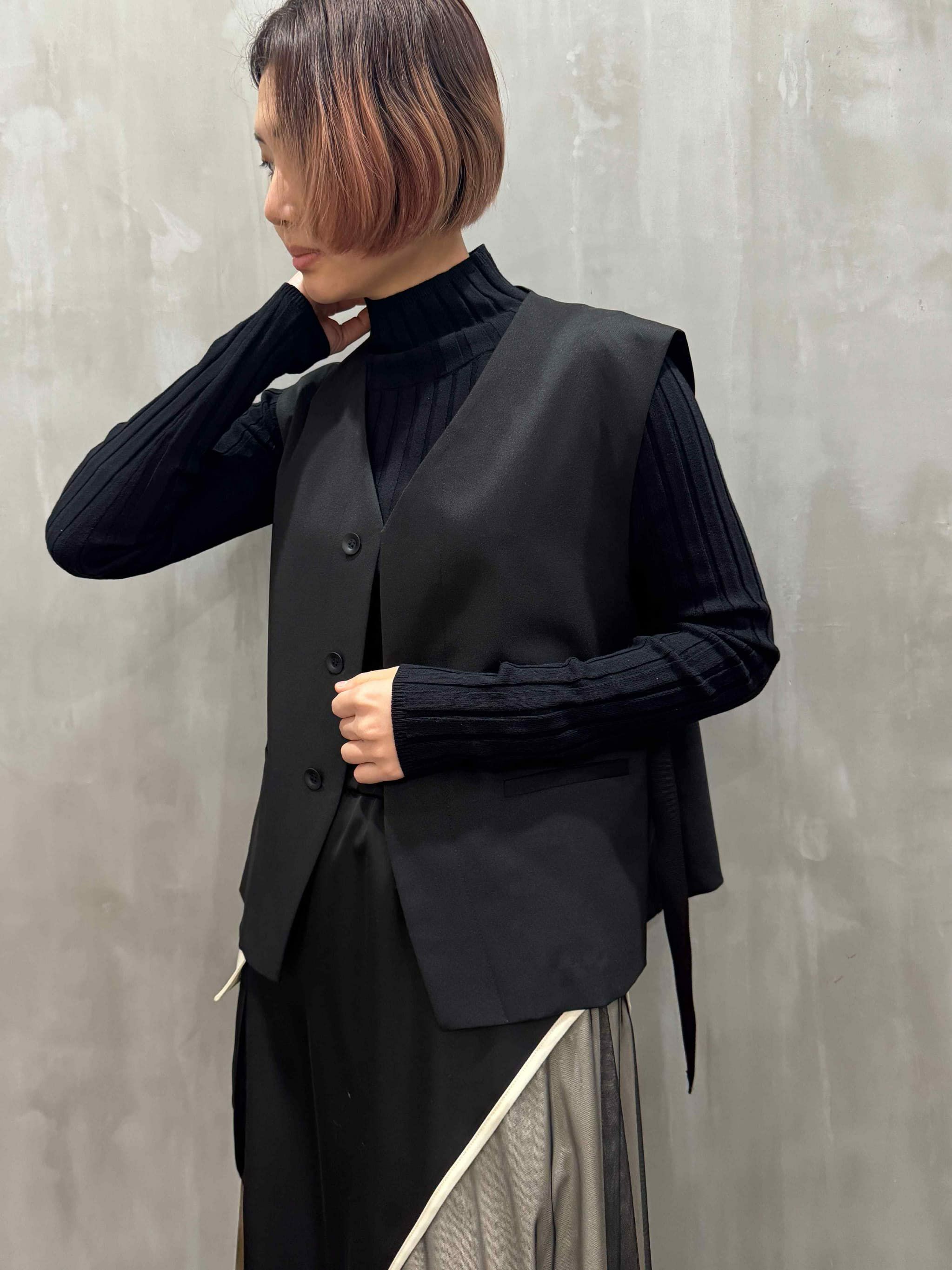 グランドホールセール SIWALY fluid（シワリーフルイド）｜Side Belted Vest｜525107 ジャケット・アウター