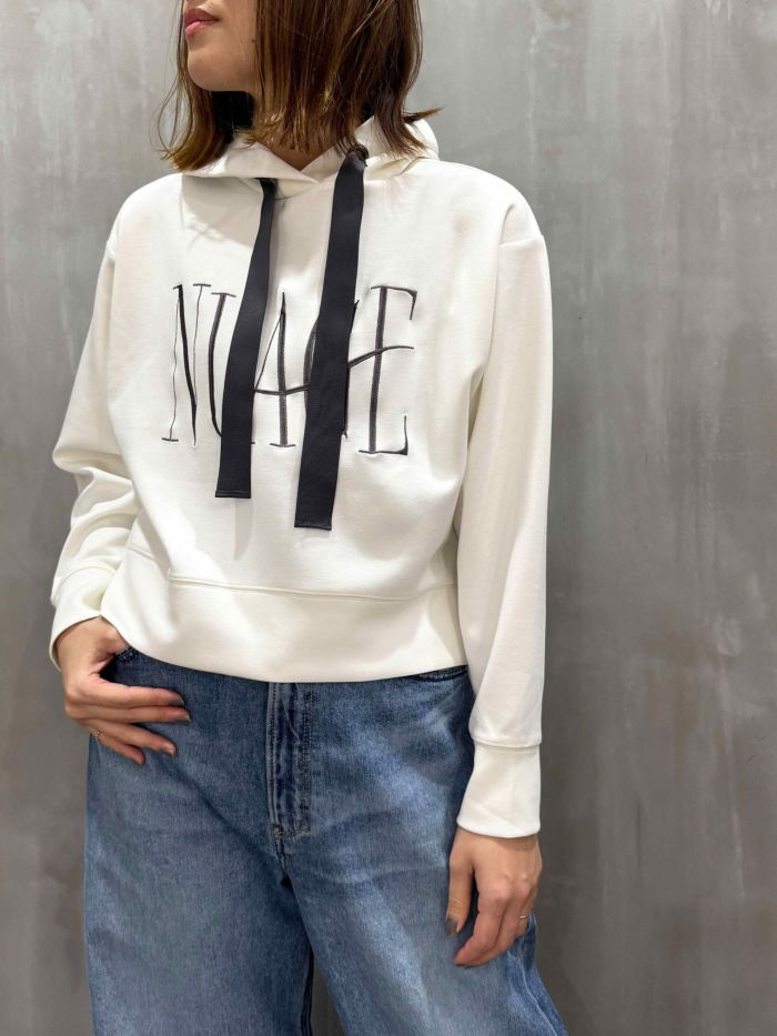 Mylanka(ミランカ)|ロゴ刺繍ロゴパーカー|M80105