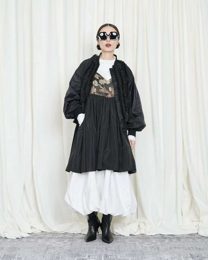 THOMAS MAGPIE(トーマスマグパイ)|P/Taffeta Camisole Tops THOMAS MAGPIE(トーマスマグパイ)|P/Taffeta Camisole Tops