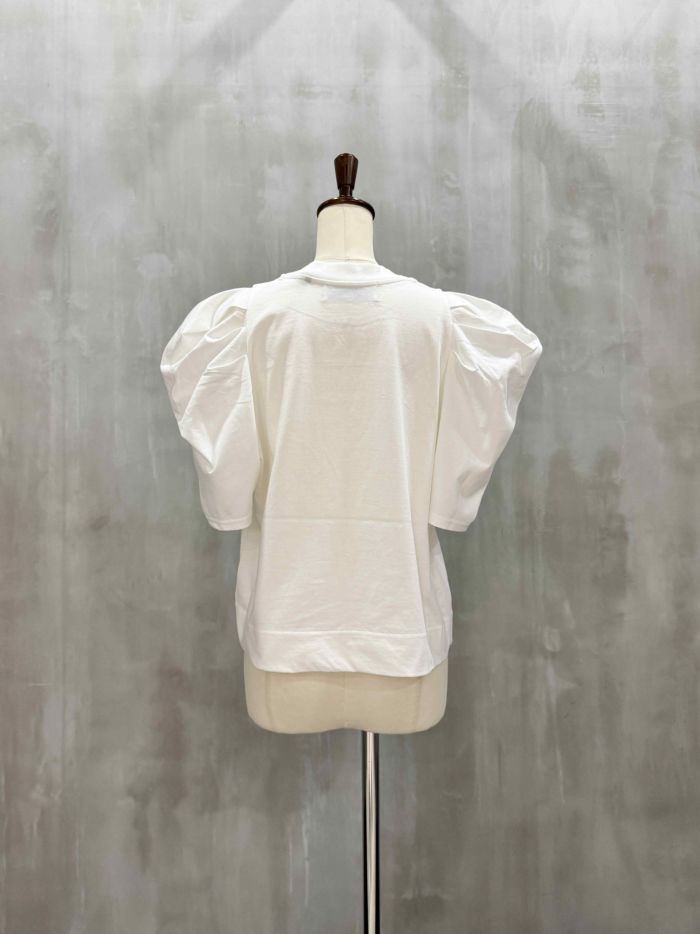 THOMAS MAGPIE◆24SS/半袖/Tシャツ/--/コットン/WHT/2242804 THOMAS MAGPIE クラシックコットンTシャツ | grasol Nagasaki S