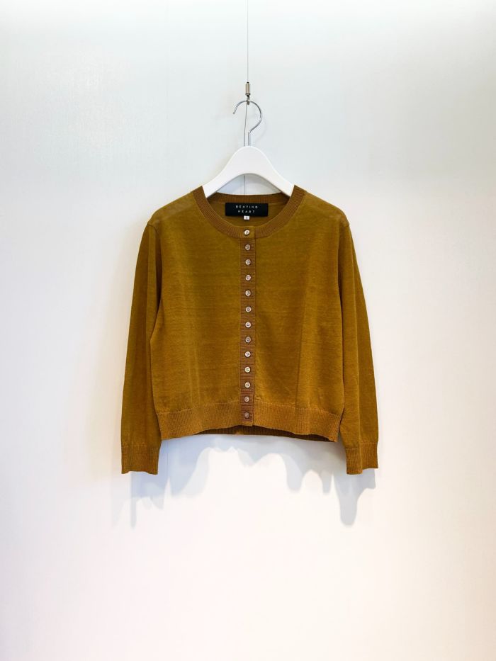 【新品未使用タグ付き】BEATING HEART　リネンスプリングコート 新品未使用タグ付き】BEATING HEARTリネンスプリングコート