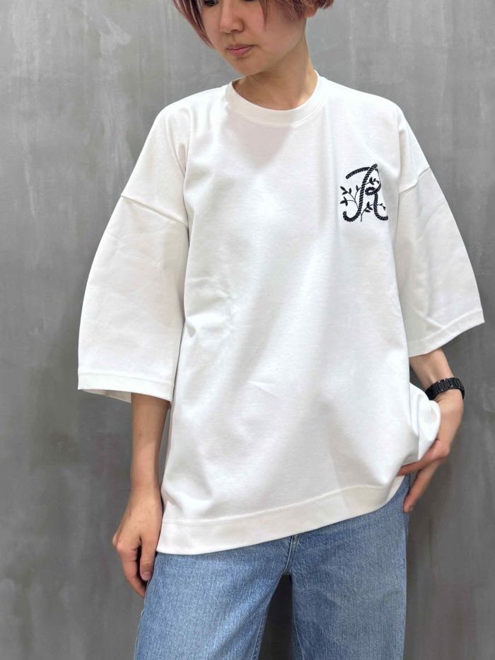 FORFORMO(フォルフォルモ)|Back Draped T-shirt|725203