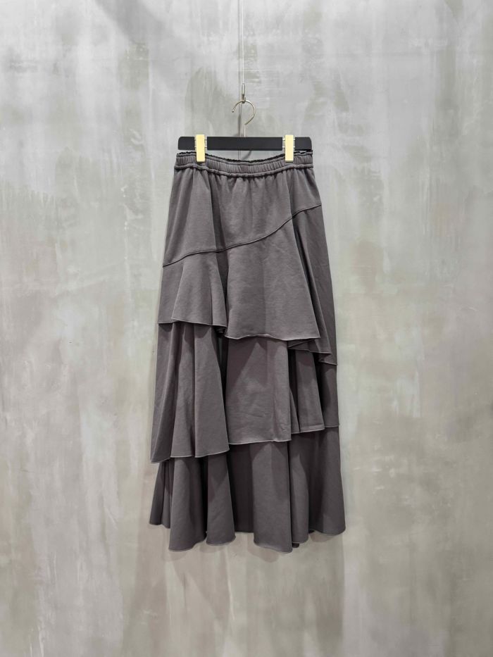 【20%OFFセール】MOOLA KALAH(モーラ カーラ)|Sweat Tiered Skirt|825205