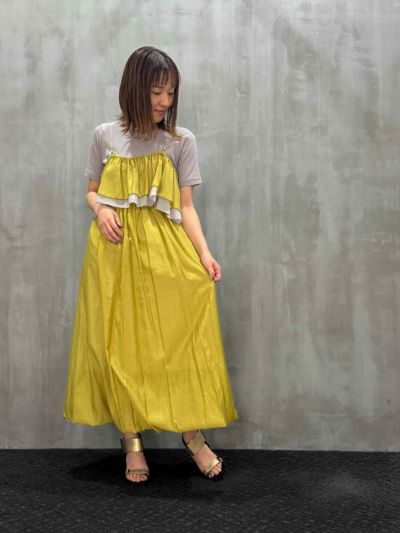 MARECHAL TERRE（マルシャルテル）｜3Way Reversible Ruffle Bustier one-piece｜ZMT253OP208