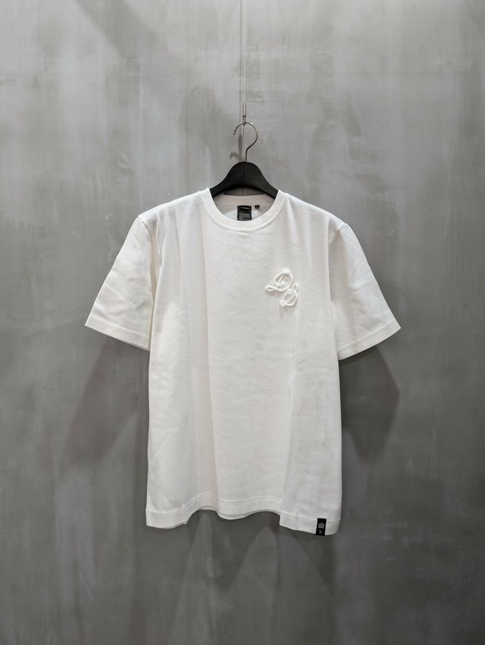 D/him(ディーヒム)|ロープ刺繍フライスTシャツ|0708-000-253