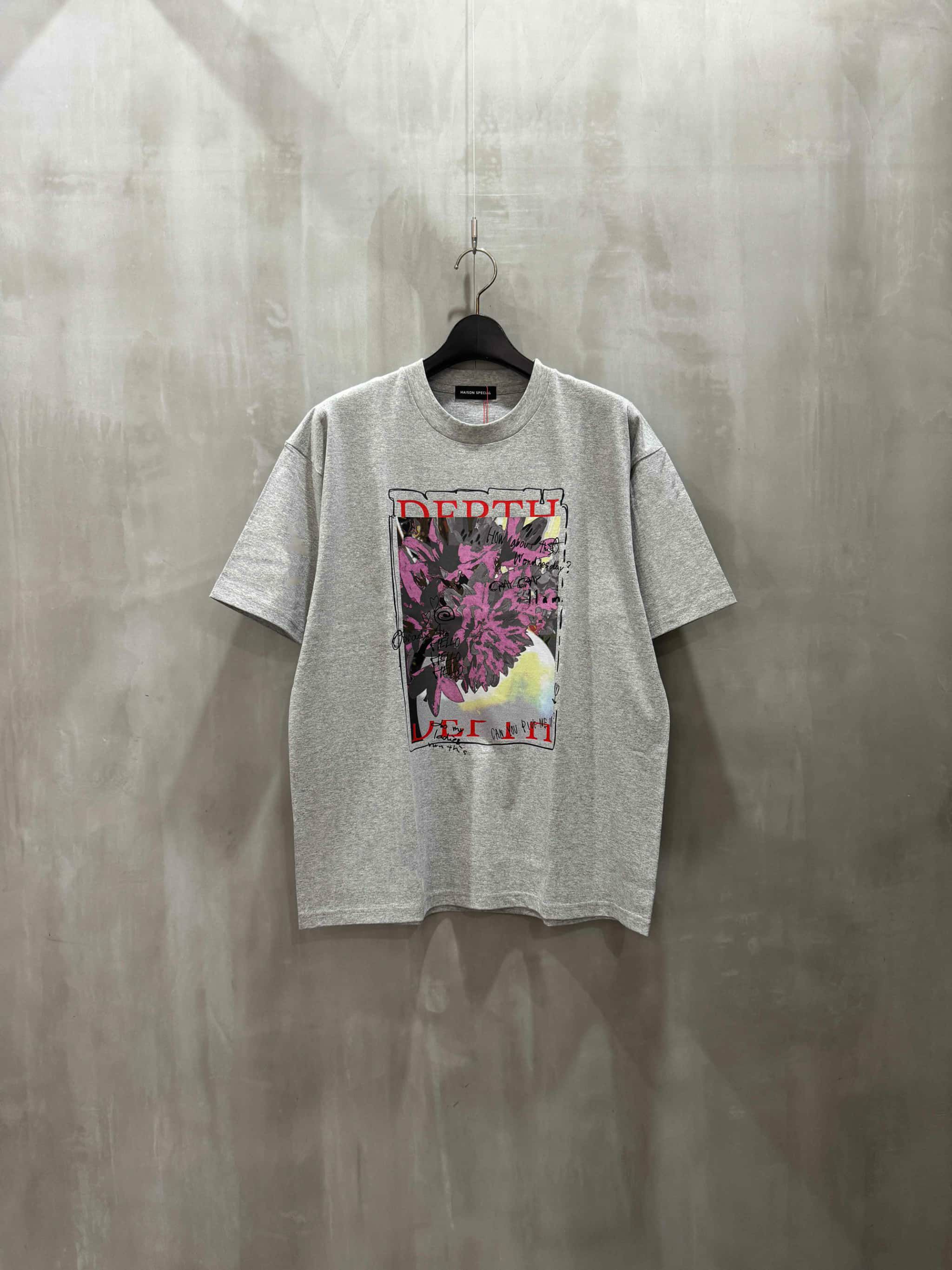 MAISON SPECIAL（メゾンスペシャル）｜Flower Photo Oversized T