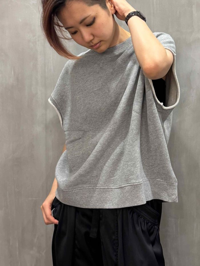 アッパーハイツ ロビン 23 プラチナ ブラック グレー ワイド ダメージ加工 アッパーハイツ ロビン 23 プラチナ ブラック グレー ワイド