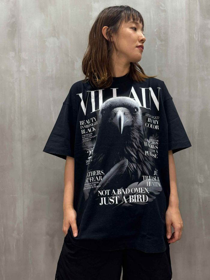 doublet(ダブレット)|VILLAIN COVER PRINT T-SHIRT|25AW48CS411