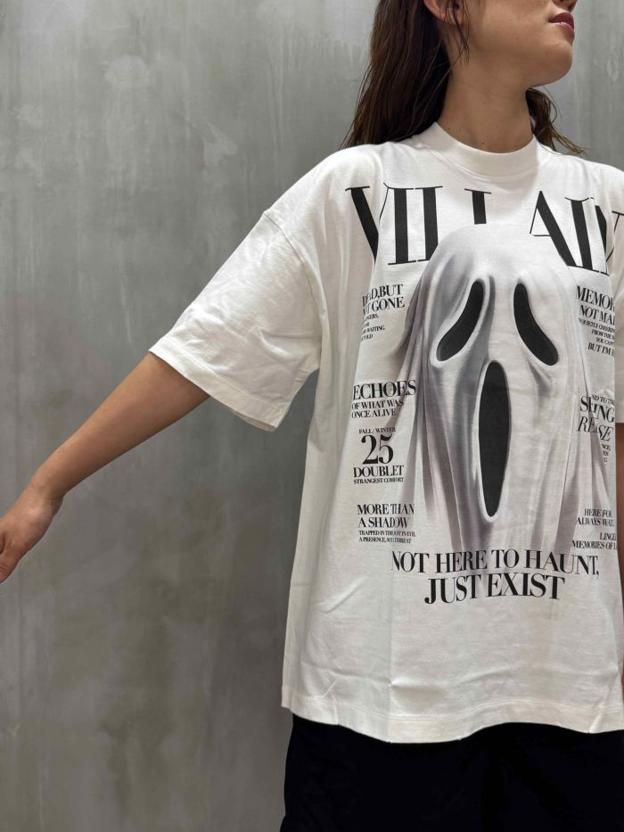 doublet 25AW VILLAIN Tシャツ doublet/ダブレット】VILLAIN COVER PRINT T-SHIRT 25AW48CS411